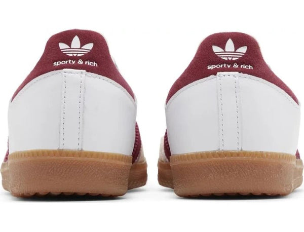 Adidas x Sporty & Rich Samba OG 'White Core Burgundy' - UNTIED AU