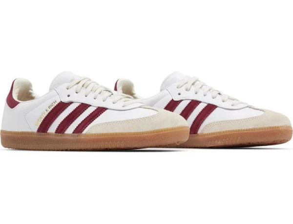 Adidas x Sporty & Rich Samba OG 'White Core Burgundy' - UNTIED AU