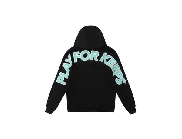 Geedup Play For Keeps Hoodie "Black Teal" - UNTIED AU