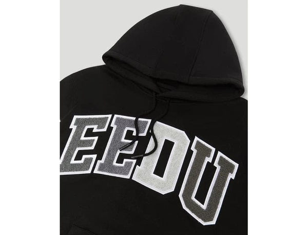 Geedup Team Logo Hoodie "Black Monochrome" - UNTIED AU