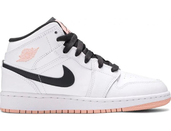 Nike Air Jordan 1 Mid 'White Arctic Orange' Women's (GS) - UNTIED AU