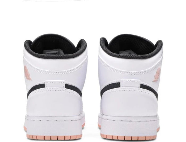 Nike Air Jordan 1 Mid 'White Arctic Orange' Women's (GS) - UNTIED AU