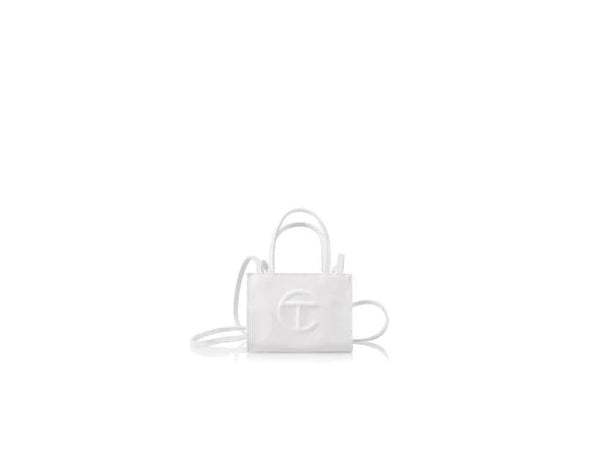 Telfar Small Shopping Bag - White - UNTIED AU