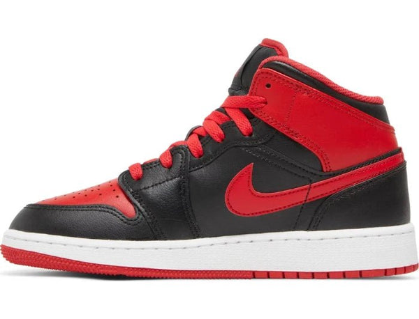 Nike Air Jordan 1 Mid 'Alternate Bred' Women's (GS) - Untied AU