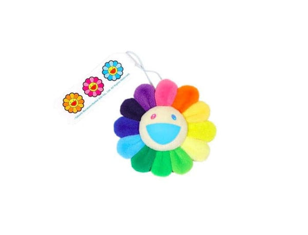 Takashi Murakami Flower Plush Pin White